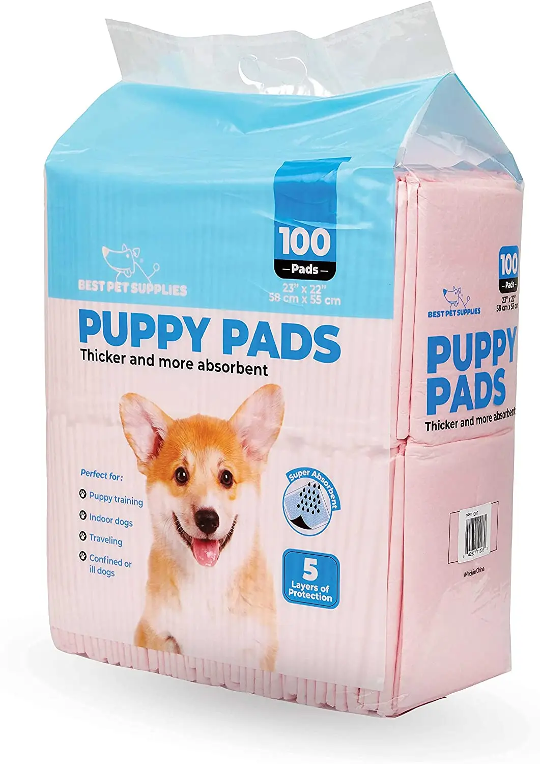 High Quality Private Label Super Absorbent Puppy Training Disposable Charcoal Pet Pad