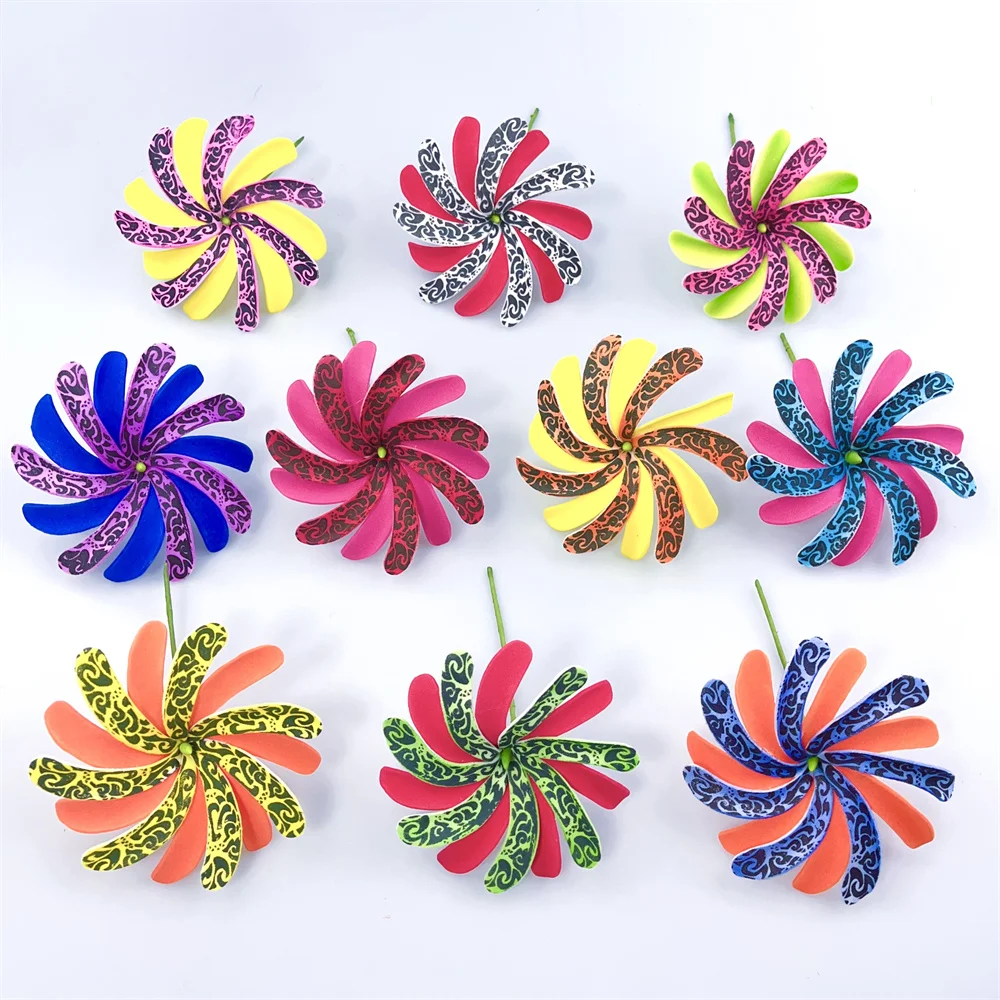 Wholesale Tiare Flower Hairpin Hawaiian Polynesian Samoan Hair Stick for Women 10CM Ear Pick Party Hair Accessories KN-hf125