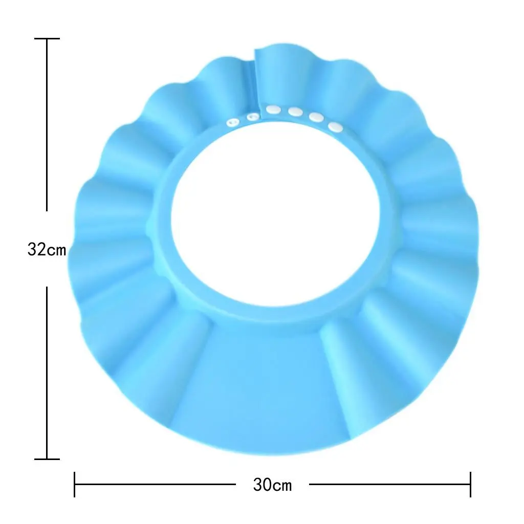 
EVA form baby bathing caps wholesale high quality adjustable baby shower cap 
