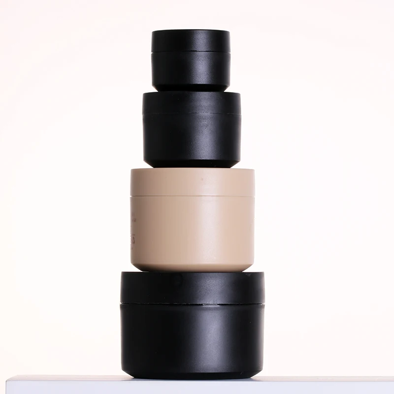 5g 15g 30g 50g thick wall pp plastic uv gel polish jars 15 ml 50ml wholesale matte cosmetic nail salon mascara containers