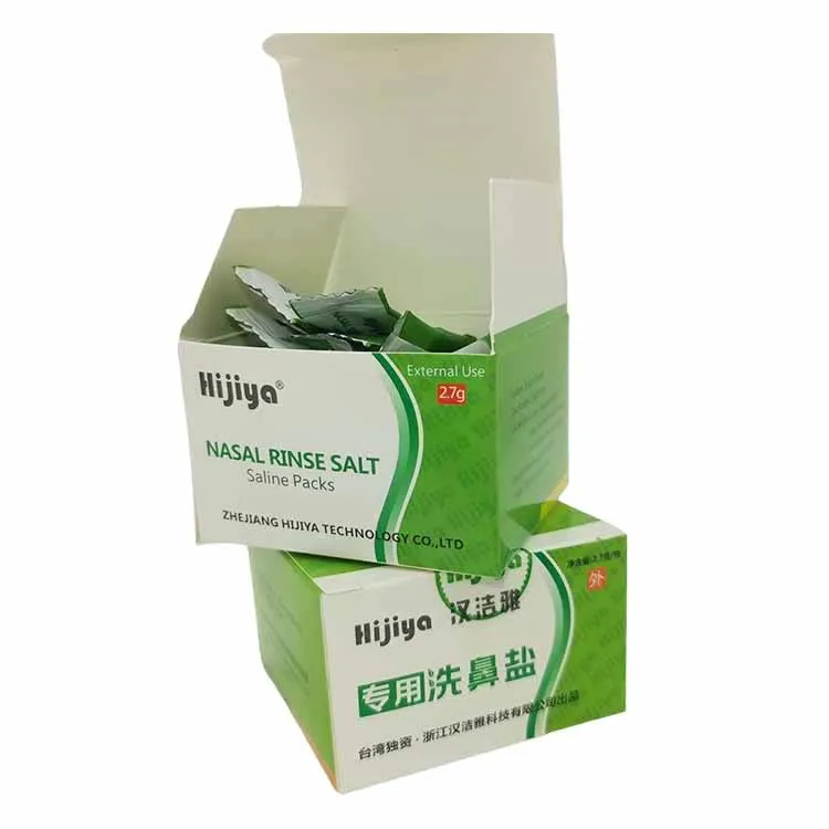 
China Manufacturer 300ML Nasal Wash Salt for Nose Cleaner Nasal Irrigation 