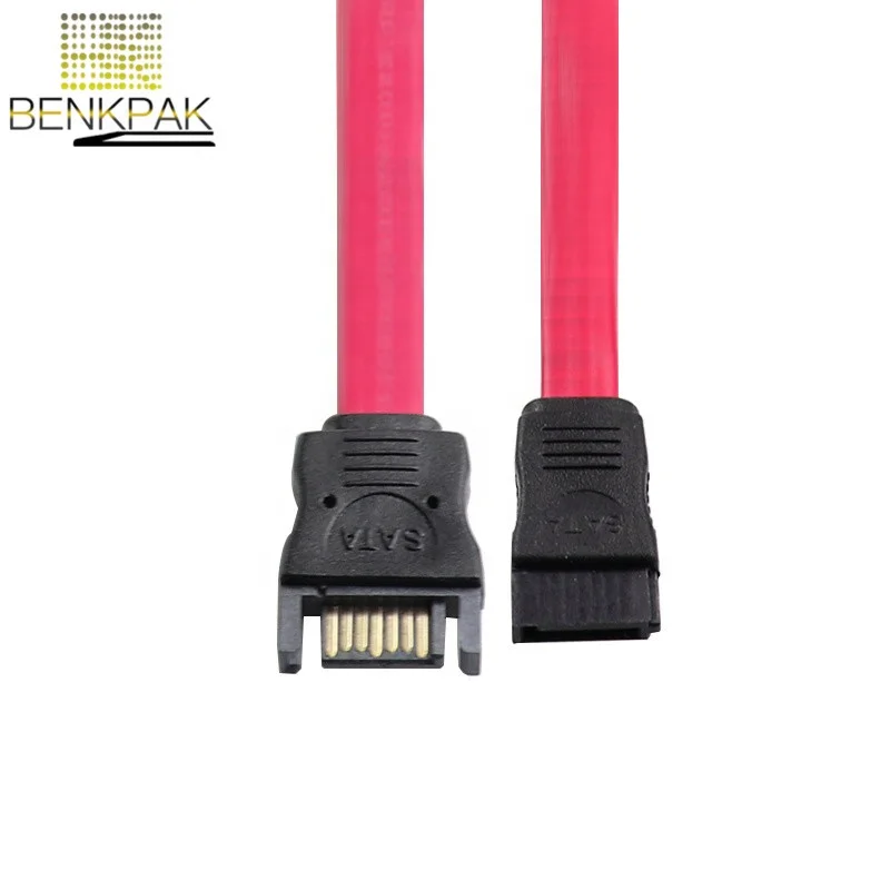 ULT-BEST SATA Extension Cable SATA 7pin Male to Female Extender Data Cables 50CM HDD Hard Disk Drive Cord line