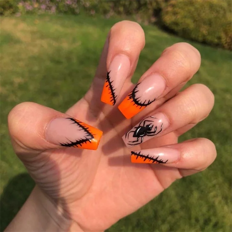 Faux Ongles Autocollants Rhinestone Purple Butterfly Artificial Fingernails Fake Nails Press On Nails