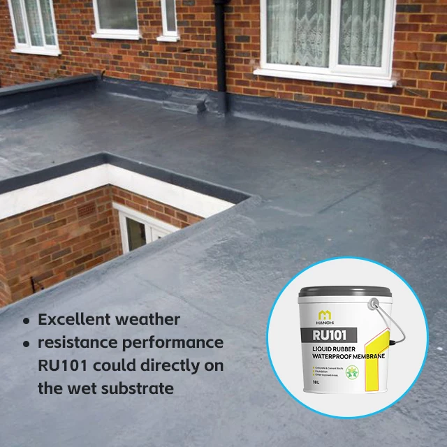 Modern Liquid Rubber asphalt Waterproof Spray coating material Coatings for Construction basement and roof
