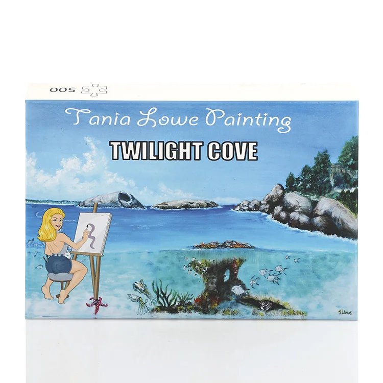 Custom 500pcs Cartoon Paper Jigsaw Puzzle Collection Educational Toy for Adults and Children for Enthusiasts