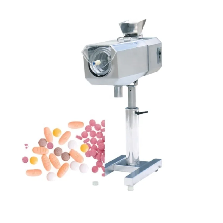 Chinese factory good quality barrel roll type deduster machine tablet polishing in stock