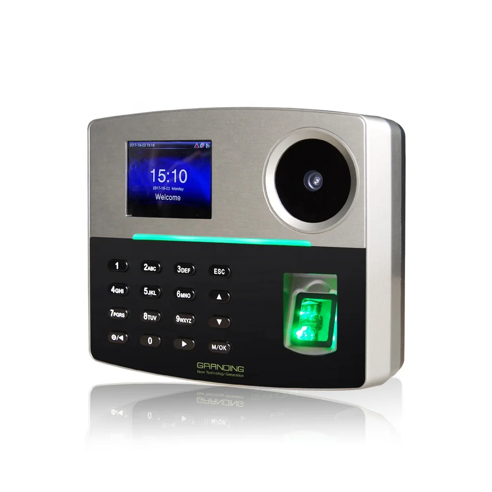 NFC Card Biometric Fingerprint Time Recording System with Palm Recognition