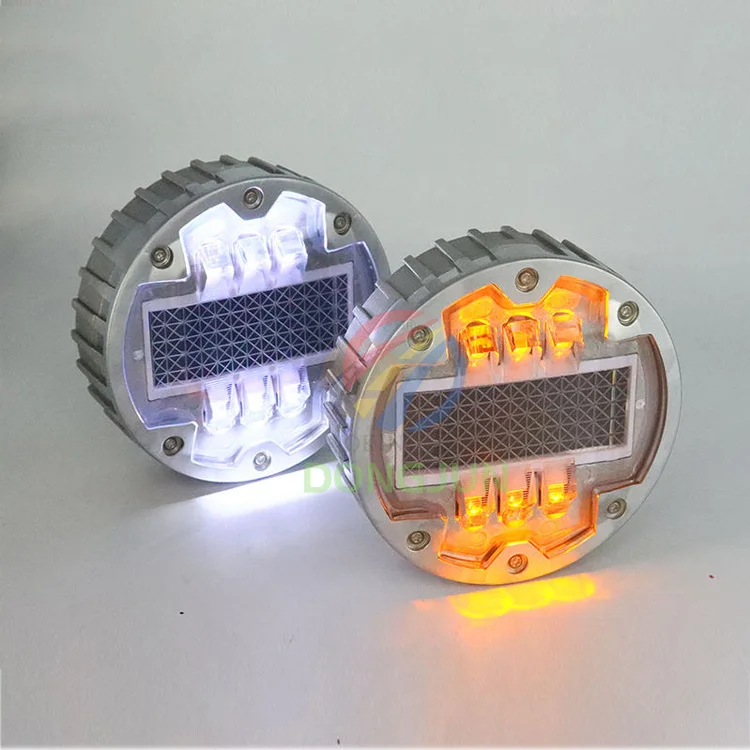 Italy ip68 cat eye road markers aluminum reflective solar led road stud