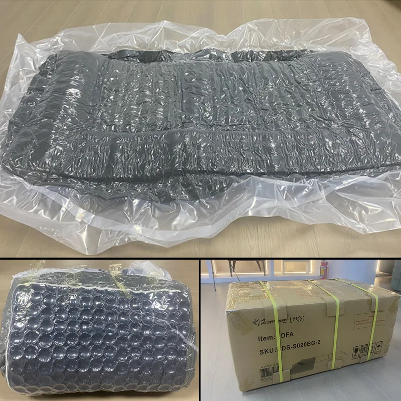 Modern Interior Vacuum Packing Compress 2 3 Seater Sofa Set Home Living Room Furniture Compressed Living Room Sofas