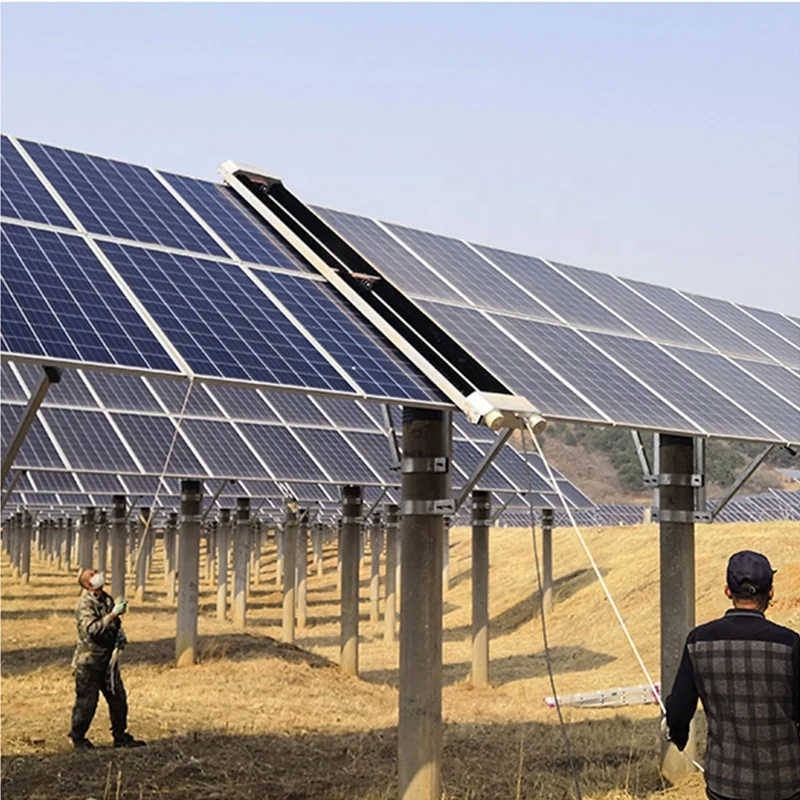 SOEASY automatic pv modules washing machine cleaning brush robot for solar panel