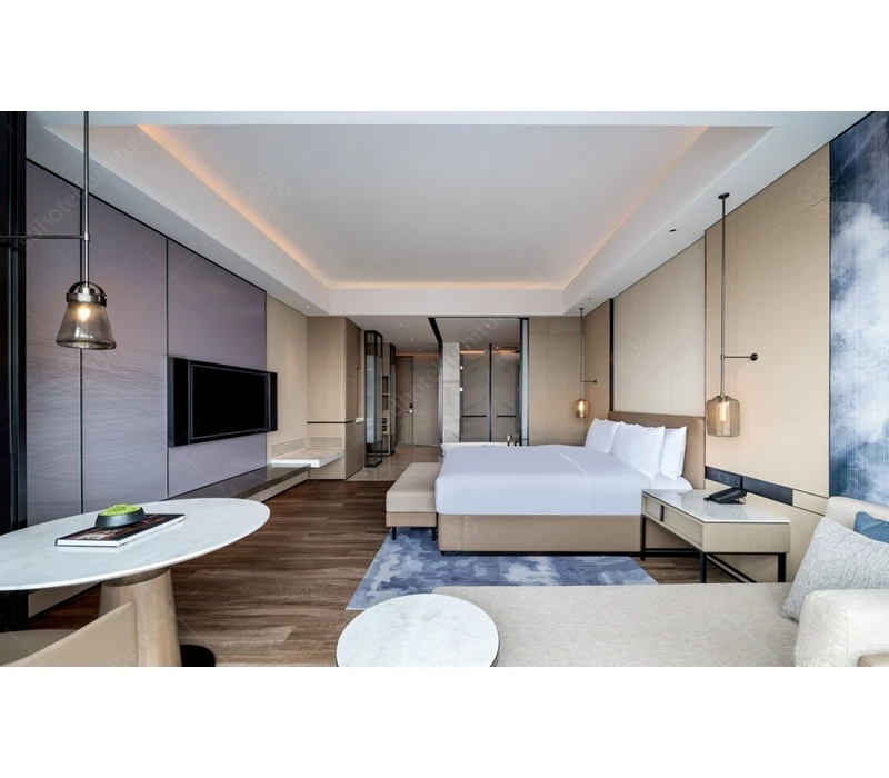 2022 Sheraton Hotel Furniture With Hotel Reception Desk For Sale