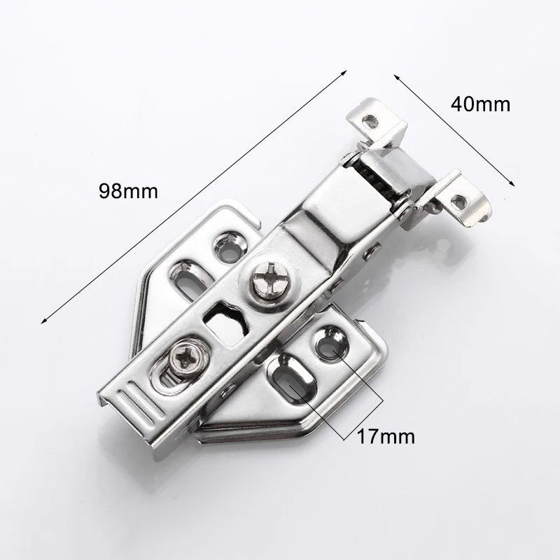 High Quality Round Head Invisible Door Hinges Hydraulic  Aluminum Frame Cabinet Door Hinge For Aluminum Frame Door
