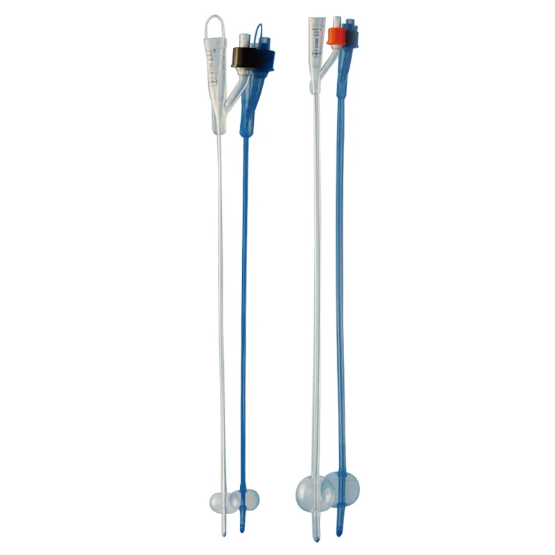Medical 2 Way Pediatric Adult Urine All Silicone Foley Catheter