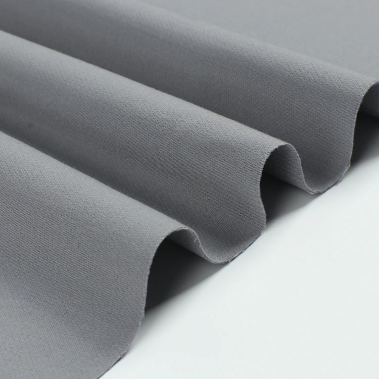 Popular stretch TR suiting fabric 74%poly, 20%rayon, 6%spandex  280gsm fabrics for ladies office pants