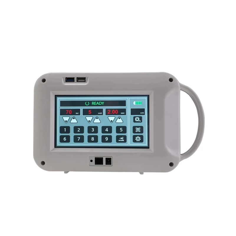 Hospital Clinic Use Mobile Portable Digital X Ray Scan Digital Xray System Animals Portable X Ray Build-in Computer System X-Ray