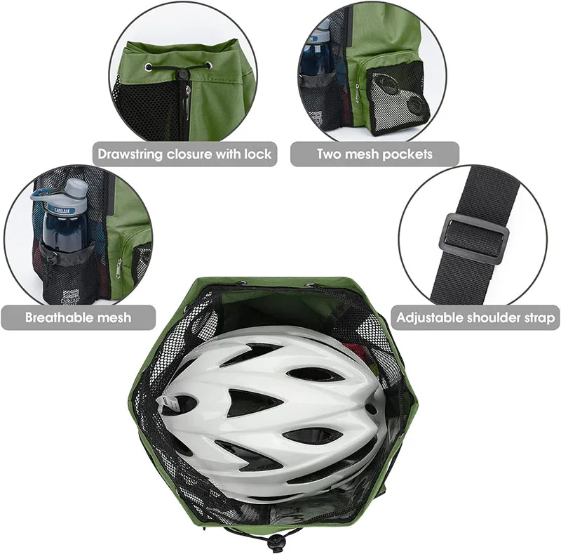 Swimming Waterproof Bag Custom Logo Gym Mesh Drawstring Backpack Swim Mesh Bag