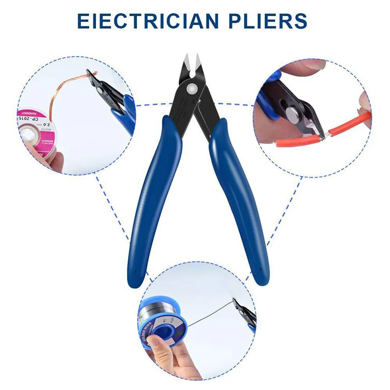 Skyasia Havya Electric Soldering Iron Kit 60W 110V/220V EU US UK Plug Set Mini Repair Multimeter Welding Soldering Irons