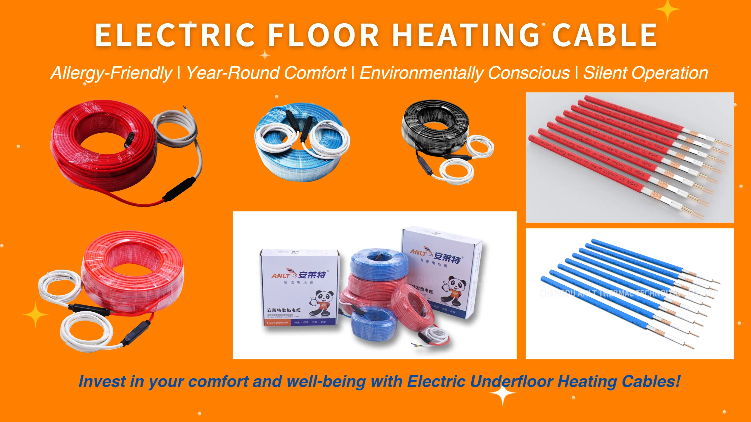 underfloor heating cable