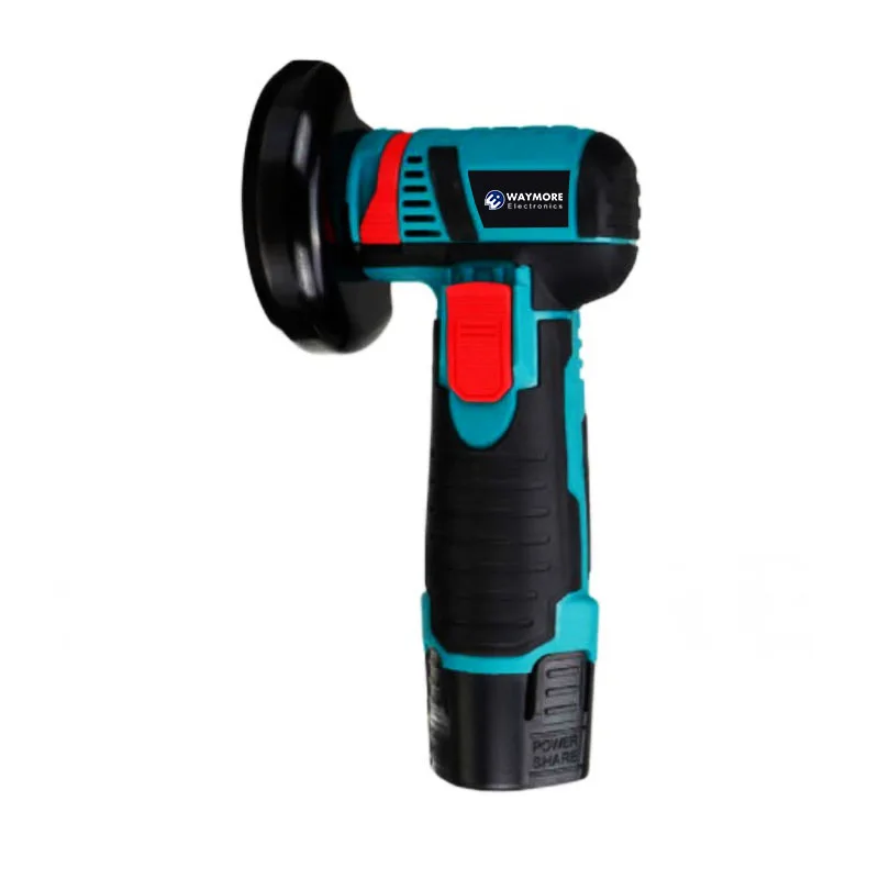 Mini Cordless Angle Grinder Brushless Angle Grinder Portable Angle Grinder with One 12V Lithium Battery