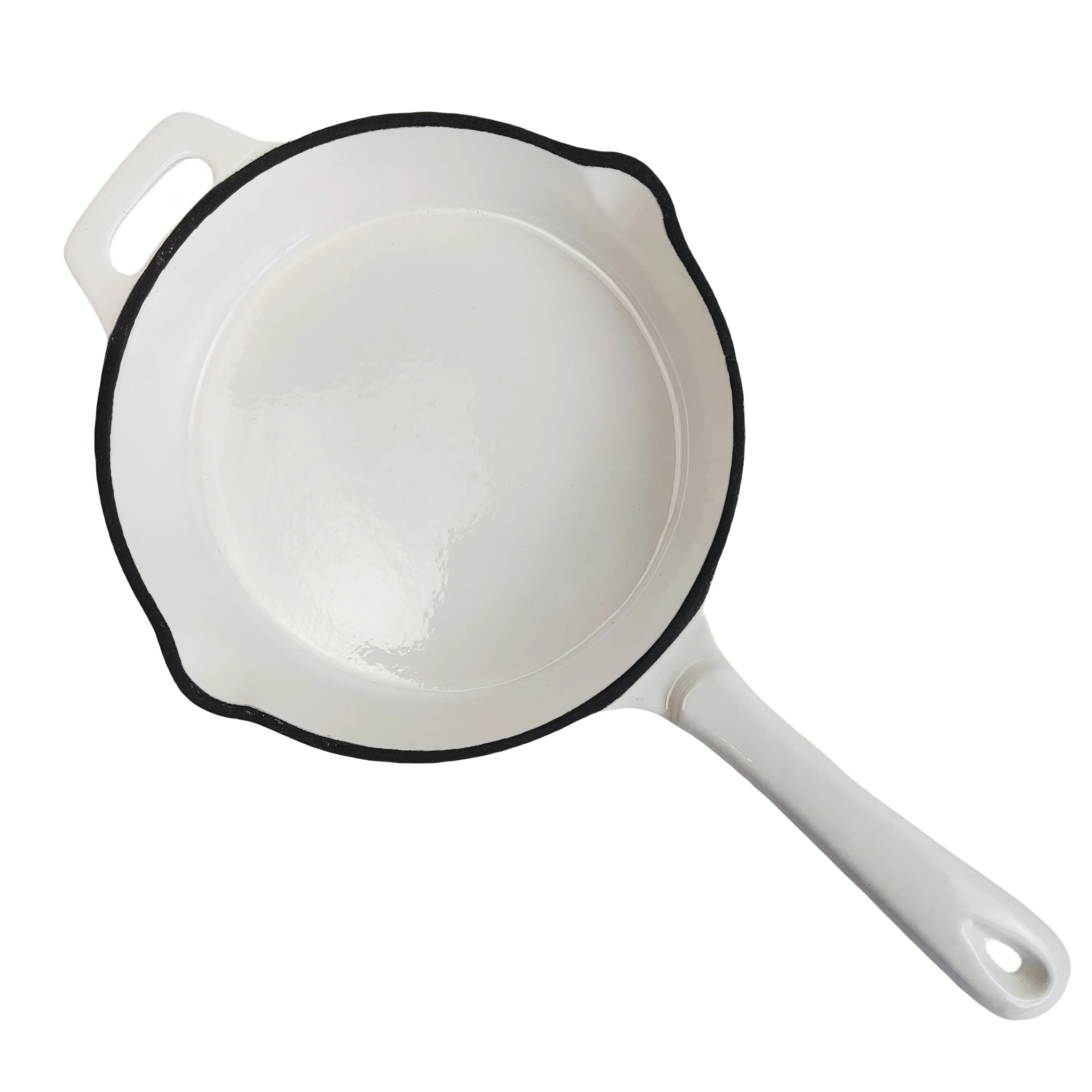 Горячая распродажа эмалированная сковорода предварительно приправленная стейк круглая с антипригарным покрытием