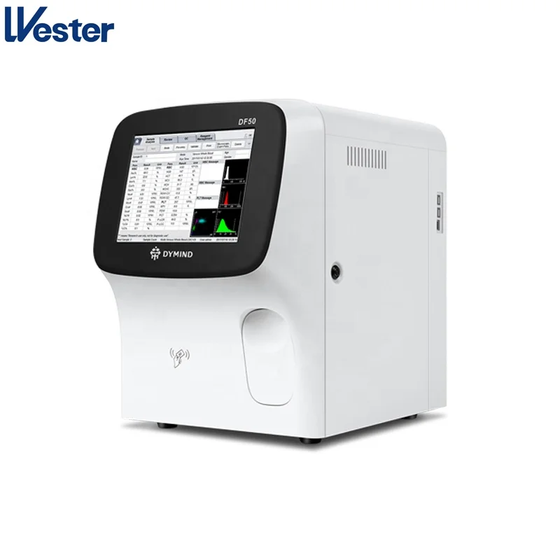 Cheap 10.4 inch built-in printer blood cell counter hematology analyzer auto 5 part hematology analyser
