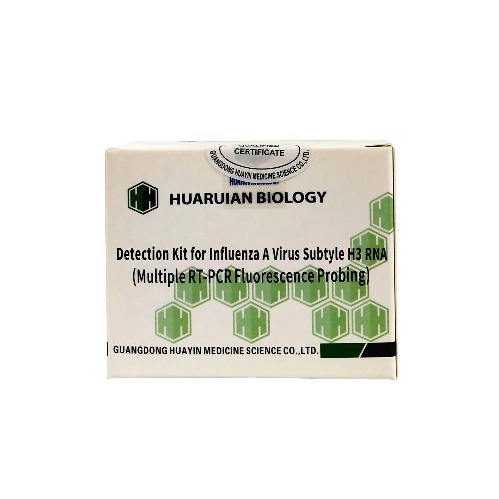 
Detection Kit for Influenza A Virus Subtyle H3 RNA(Multiple RT-PCR Fluorescence probing) pcr test kit 