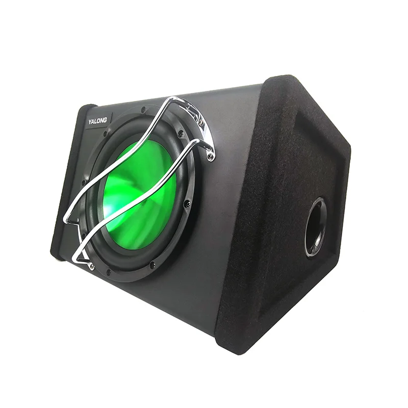 Built In Amplifier Car Sub woofer 10 inch Car Speakers MAX1500W Box Car Active Subwoofer sound speakers box