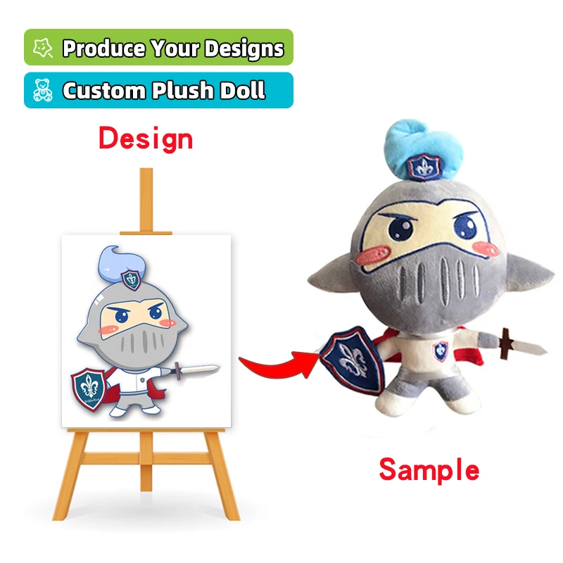 Best Quality Cute Soft 20 cm Plush Doll Custom Stuffed Plush Doll