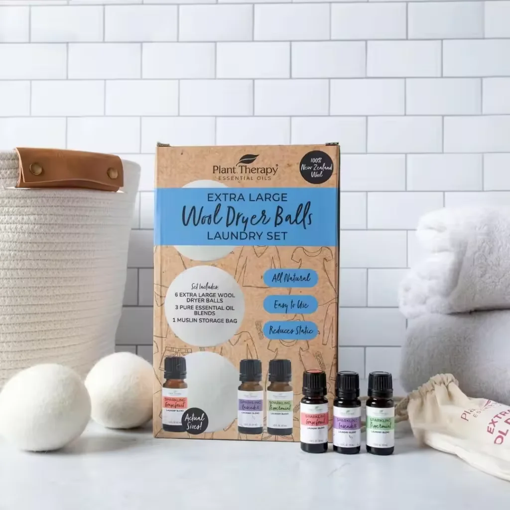 Best Selling Products 2025 New Trending in USA FBA private label Organic Wool Dryer Balls for Laundry Washing Machine