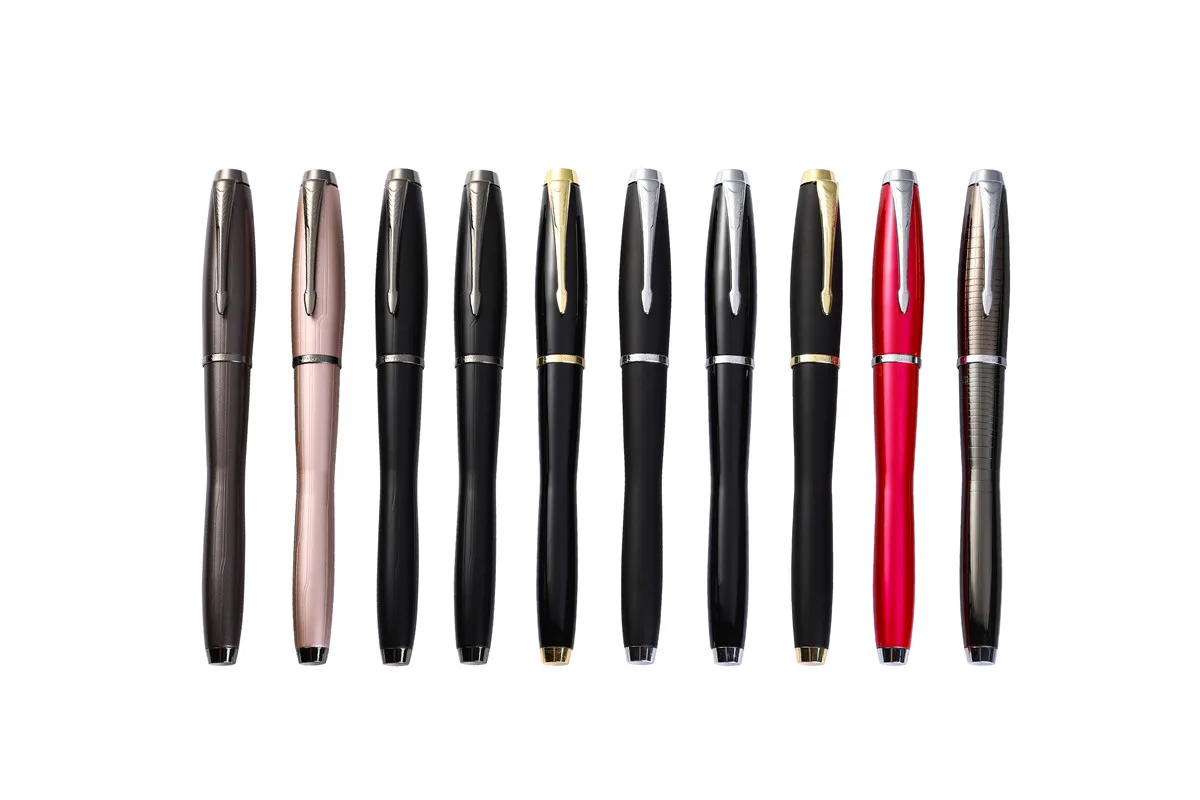 2024 New Model Official Pen High Quality Metal Parker Fountain Pen OEM Business Gift Fountain Pen