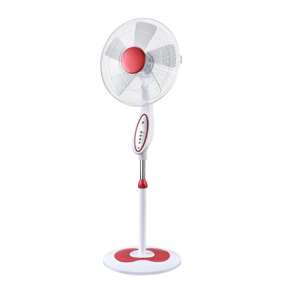 5 AS blades pedestal air circulator fan 16 inch large floor fan remote control for bedroom