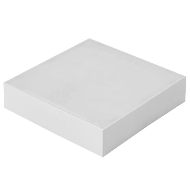 Wholesale Price Commercial Surface Mounted Square Panel Light Dimmable 24w LED Ceiling Panel Lights with Aluminum Frame