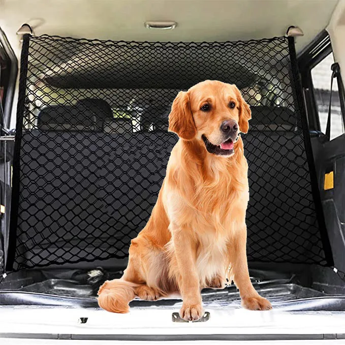 Собака и с рисунком машины защиты безопасности домашних животных pet автомобиля барьер сетка