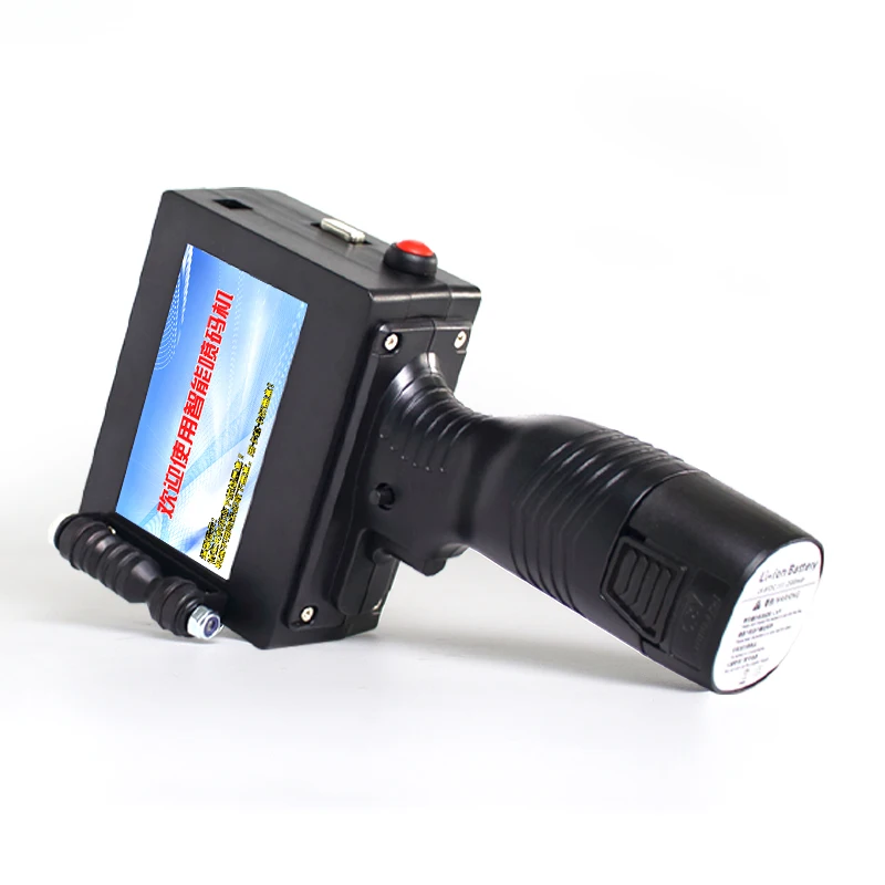 high level Y254X smart portable handheld continuous inkjet printer printing machine