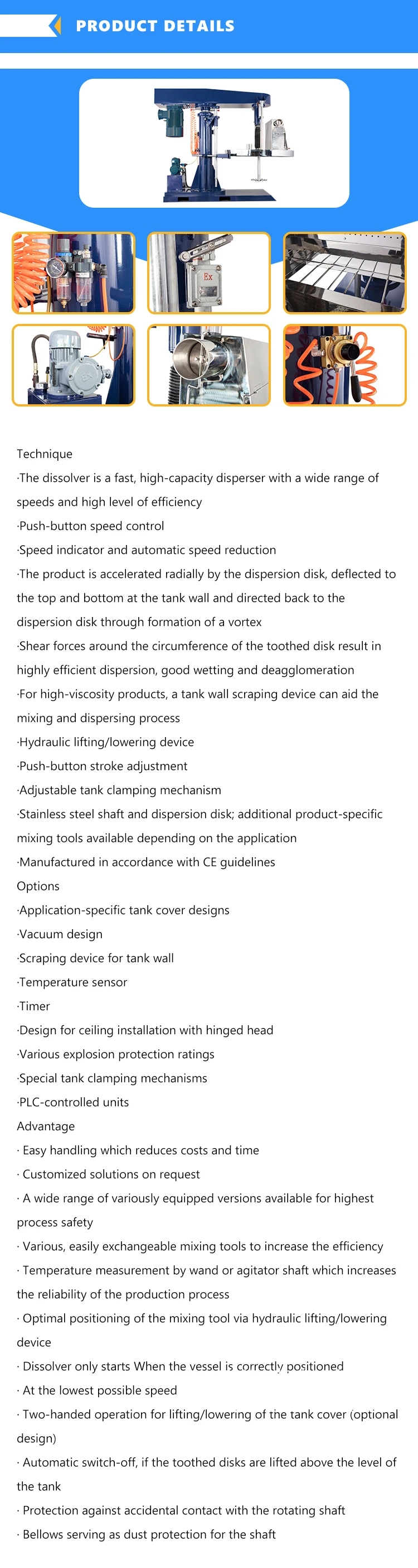 Jiangsu Farfly FDG 15 KW high speed agitator paint mixer wall paint dissolver, road marking disperser