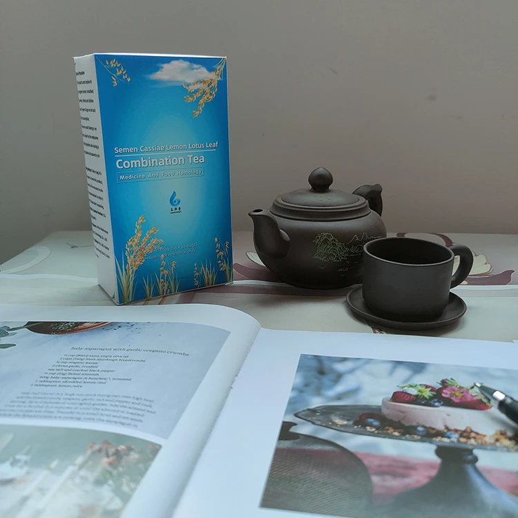 
Non-Caffeinated Semen Cassiae Lemon Lotus Leaf Herbal Tea Hot & Iced Tea Used to Treat Symptoms Such as Dry Eyes 