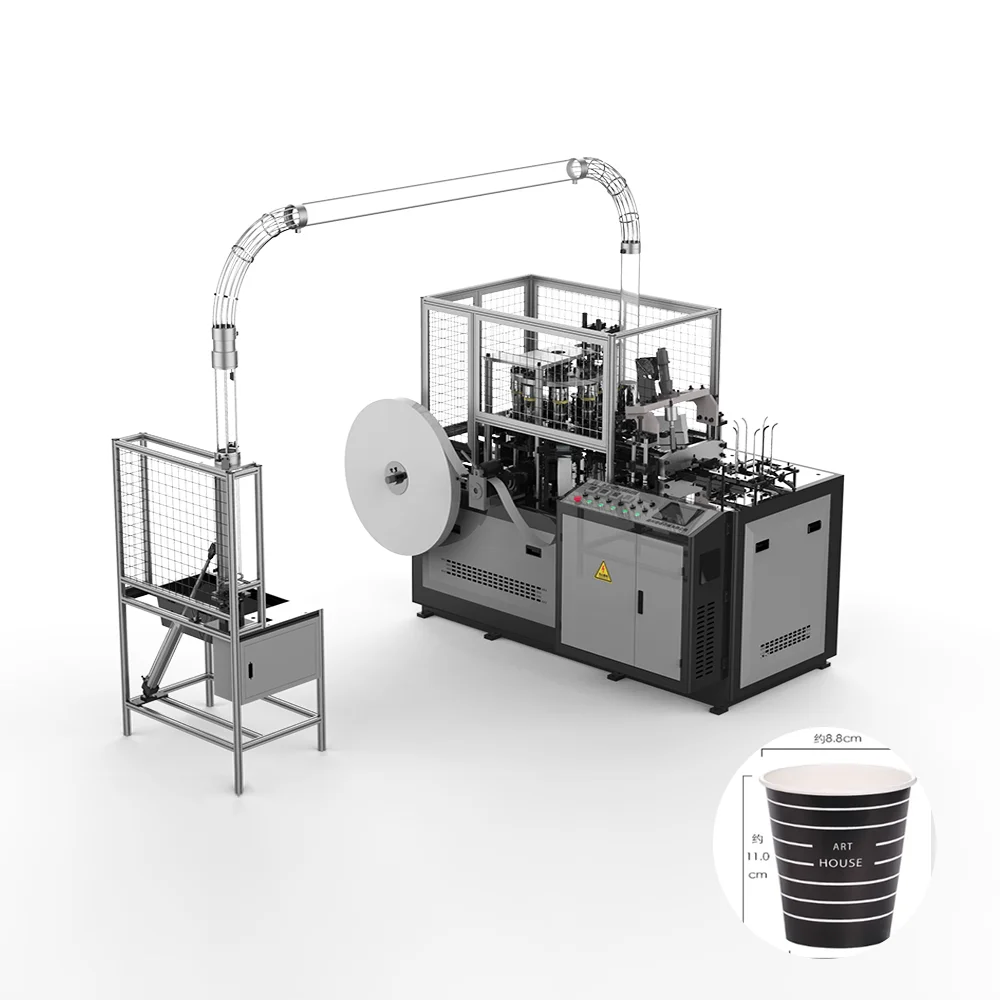 Лидер продаж, машина для изготовления бумажных стаканчиков для горячего кофе
