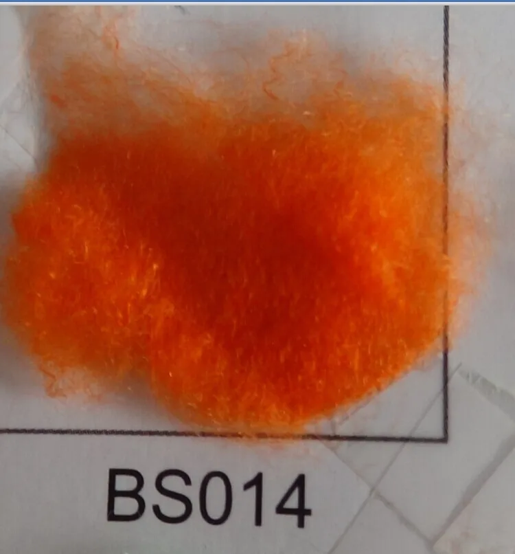 
rGRS certified ecycled colours polyester staple fiber 