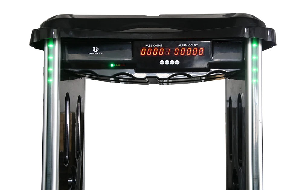 Заводская цена, проходной металлоискатель с датчиком температуры для отелей 6 18 зон