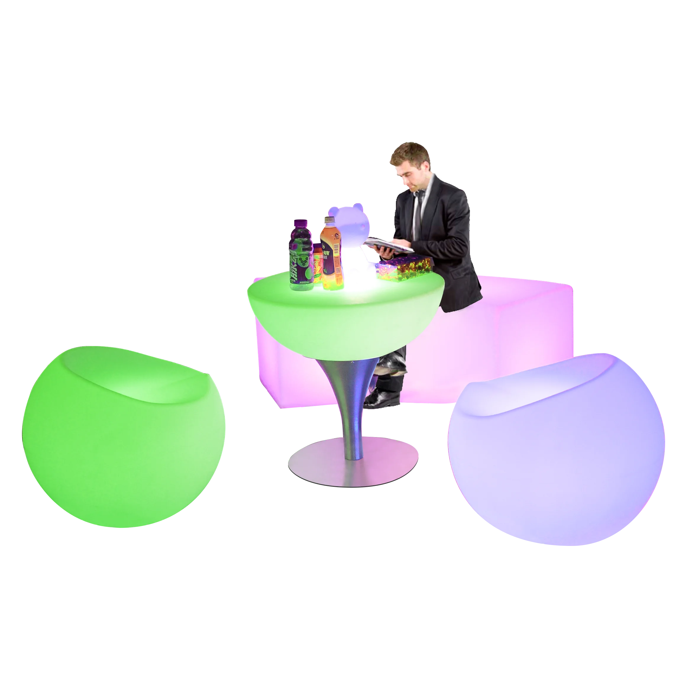 Rotational garden chair mould led chiars bar furniture table and chair rotomolding molds garden lights led solar bar solar led