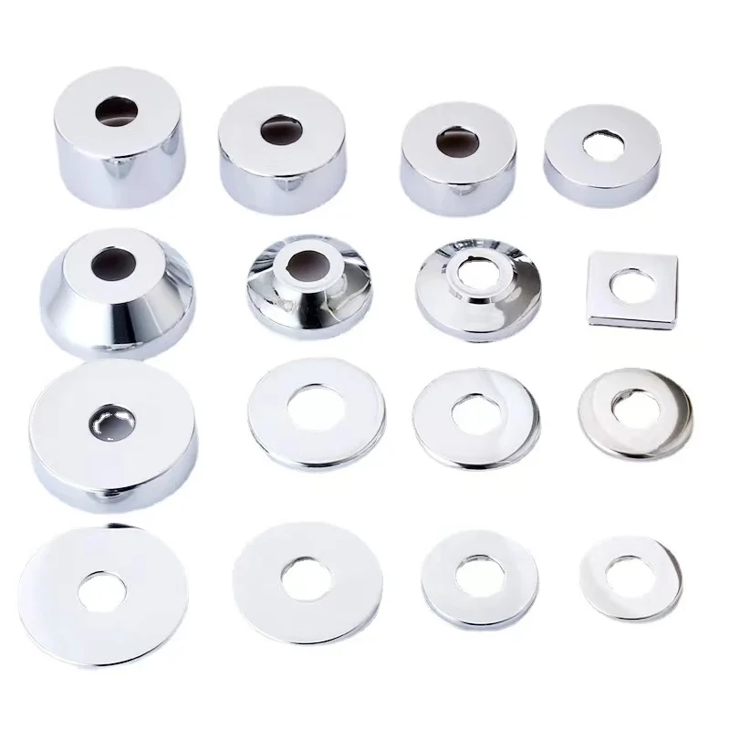 Polished And Satin Handrail Hardware Accessories Stainless Steel Base Plate Cover Staircase Balustrade Decoration Cover
