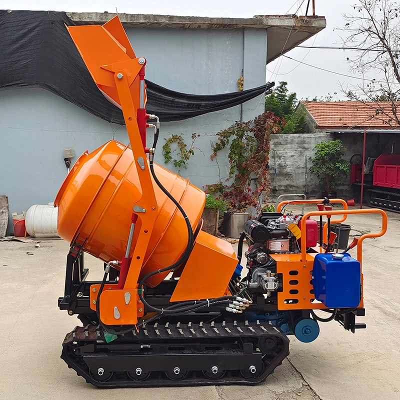CE APPROVED 350L CONCRETE MIXER SD400 400L  SELF LOADING CONCRETE MIXER TRUCK FOR SALE