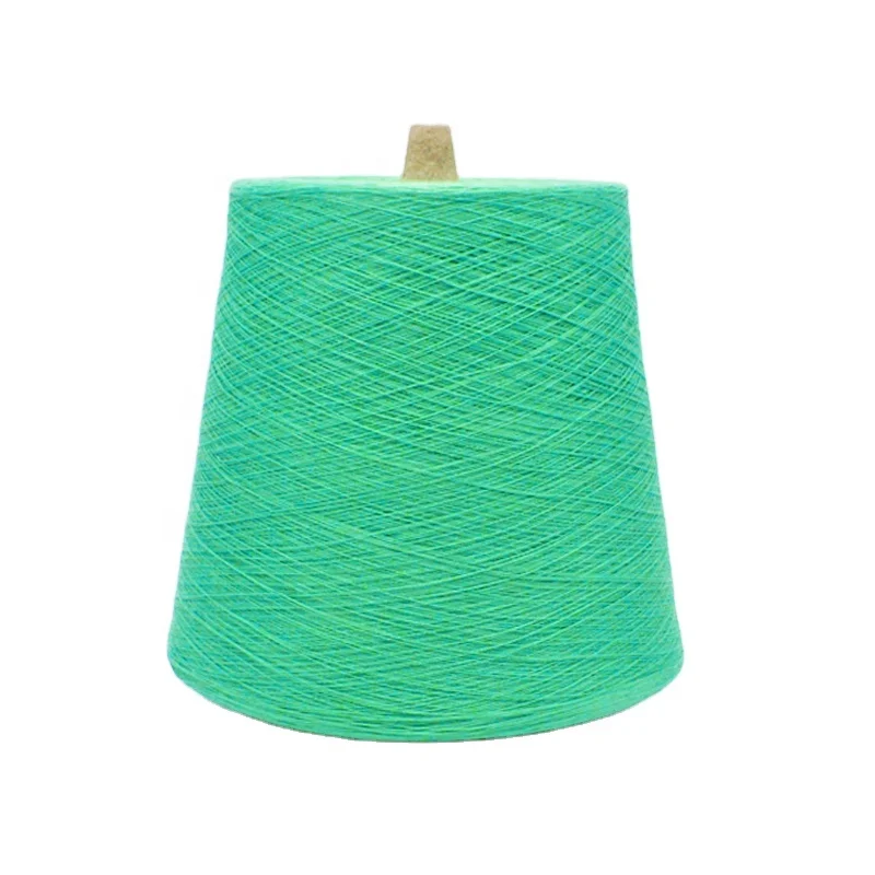 regenerated cotton polyester open end socks yarn