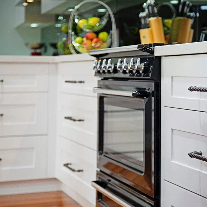 Modular Homes Kitchen with Glass Door Cheap Cabinets