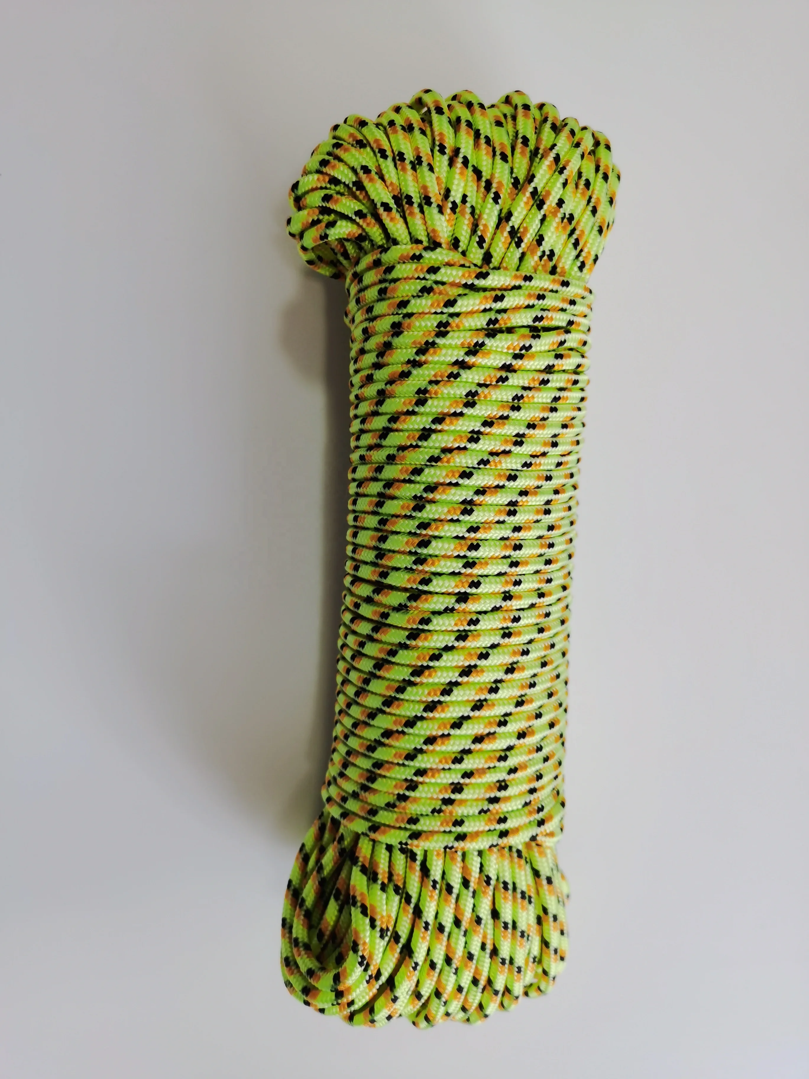 High Quality Customization 2mm x 500m Braided Polyester UHMWPE Core Camping Tent Rope