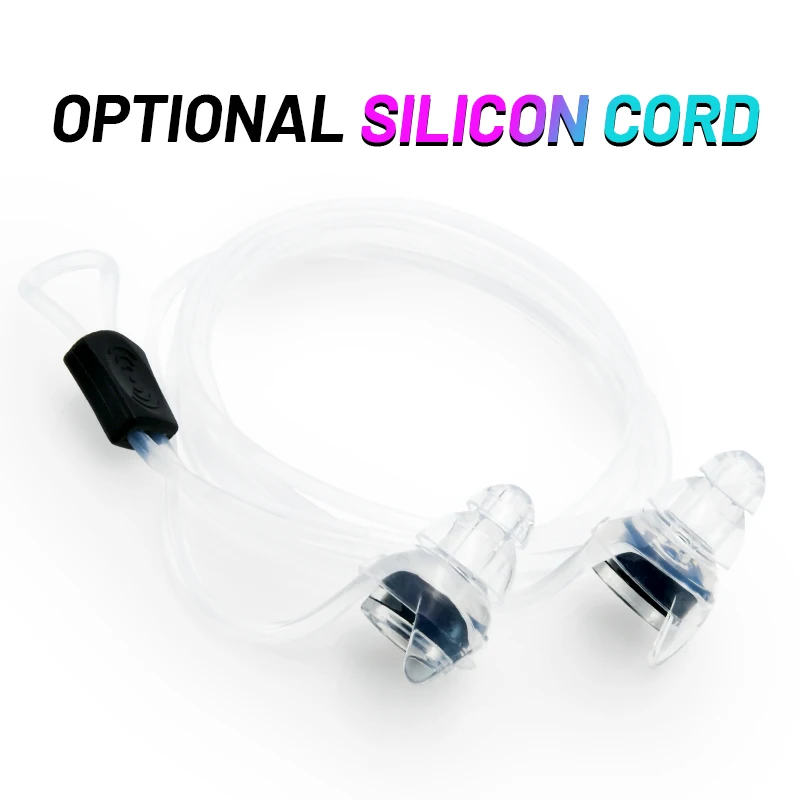 New Arrival Fashionable Safety Earplugs High Fidelity Musician Ear Plugs for Concerts Soft silicone earplugs for DJs