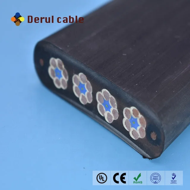 Rubber NGFLGOEU cable overhead crane cable travelling festoon cable