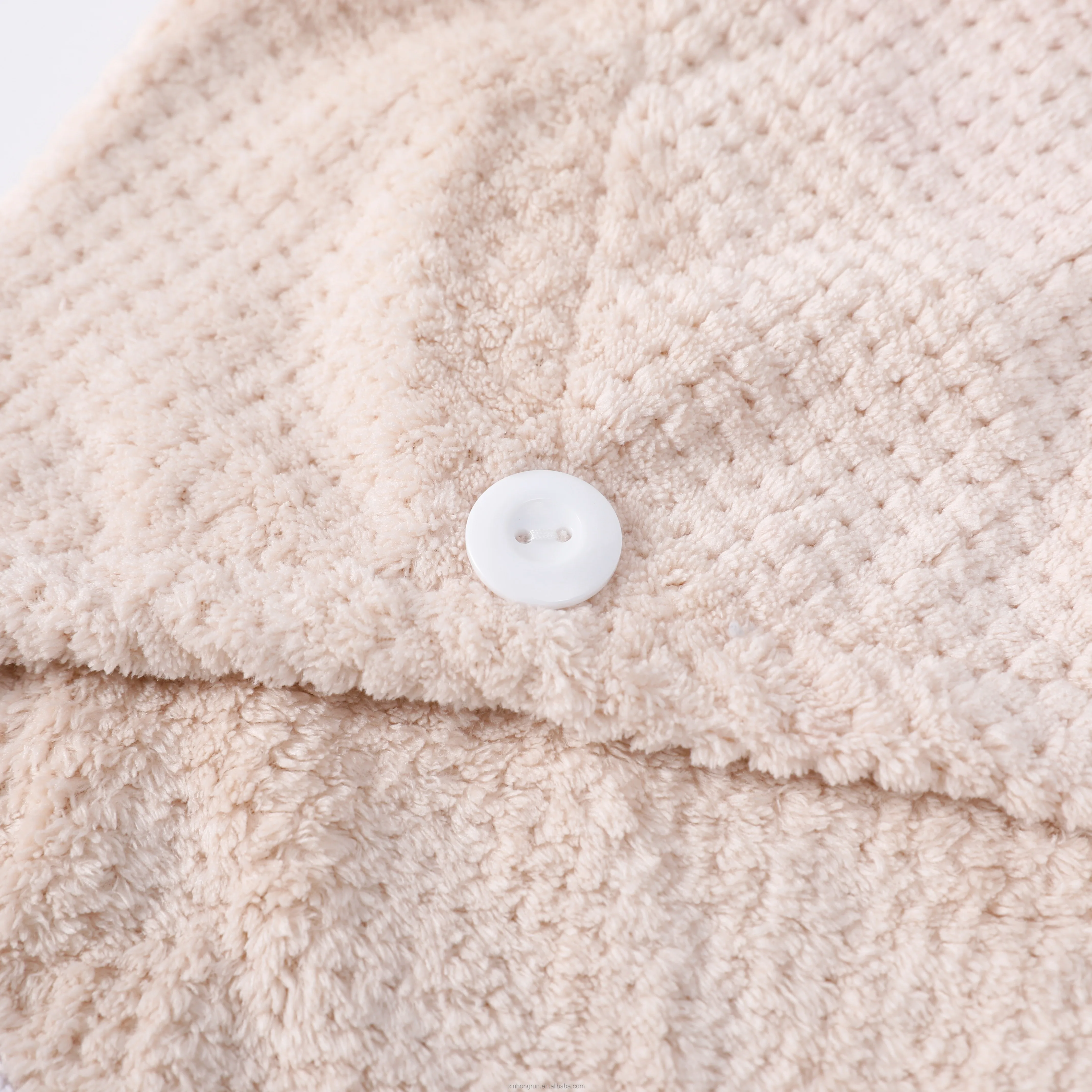 Personalized Large Microfibre Hair Towel Breathable Cozy Shower Bath Girl Hair Drying Cap