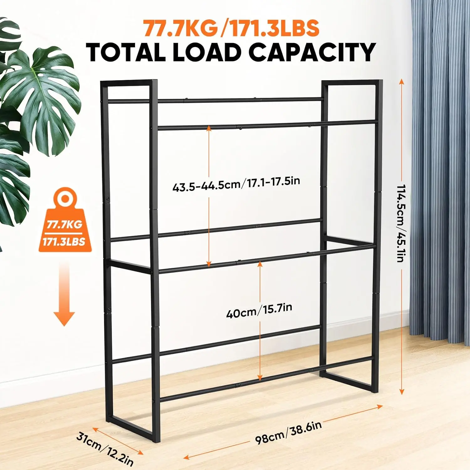 Drinks Crate Rack Shelf Water Crate Shelf Beer Crate Shelf Barbecue Storage Transport