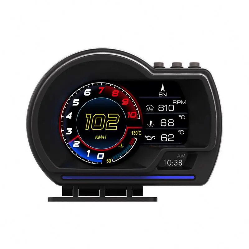 Gps Navigation System Electronic Digital Wireless Speedometer Hud Head Up Display Protective Screen